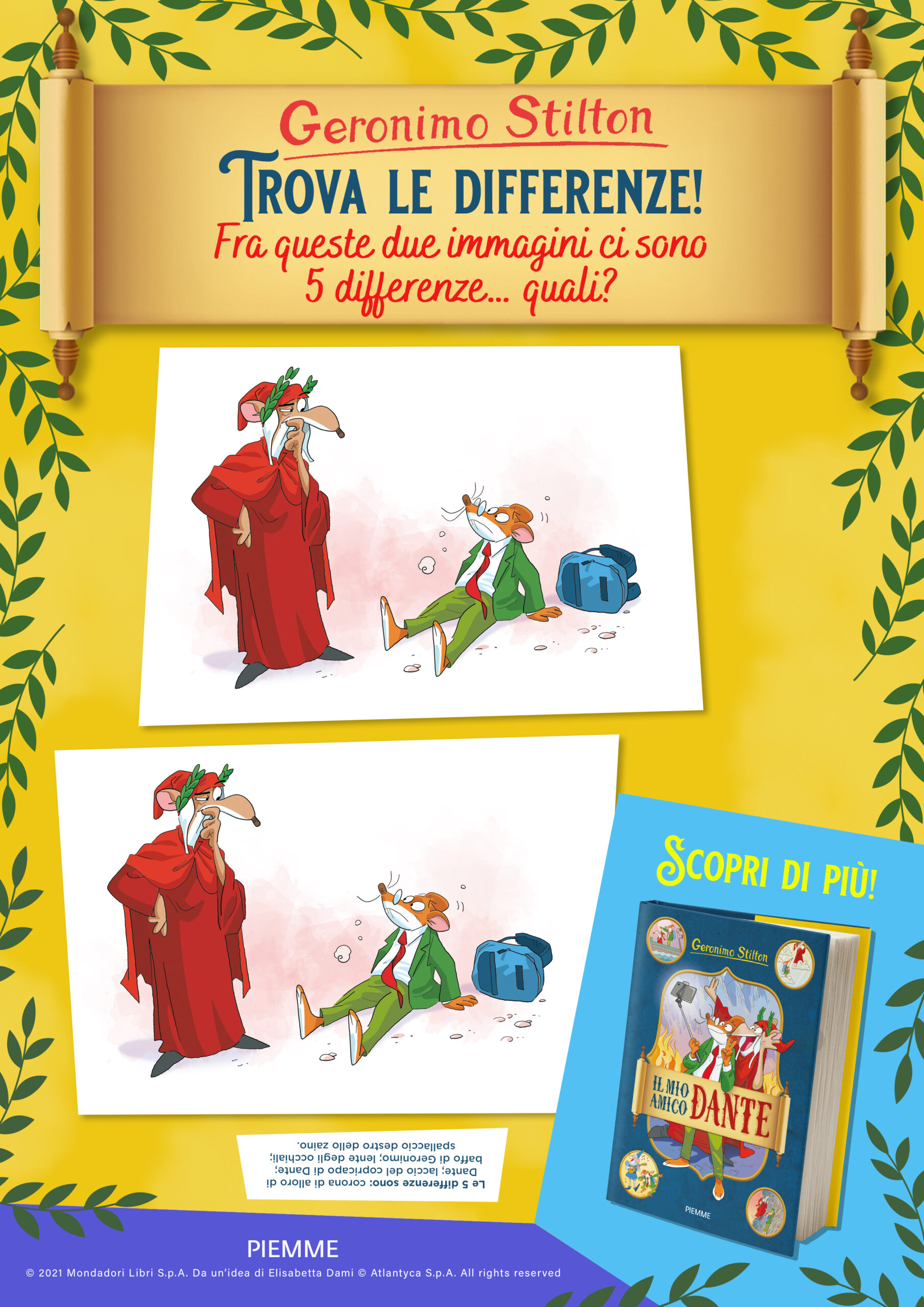 Graj z Dantem: znajdź różnice