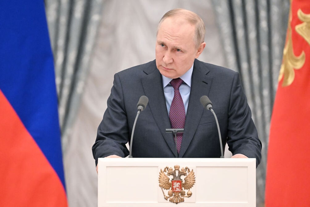Rosja Wojna z Ukrainą - Putin