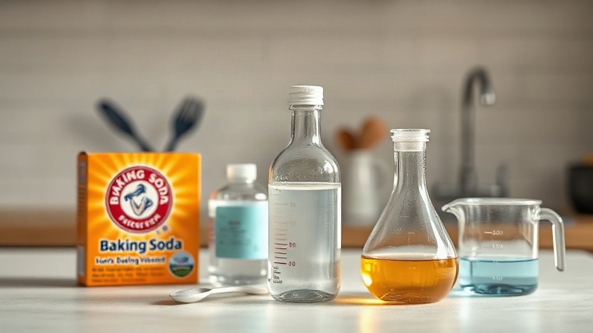 Co będzie potrzebne do doświadczenia wulkan dla dzieci Materiały do domowego doświadczenia wulkan: soda, ocet i płyn do naczyń