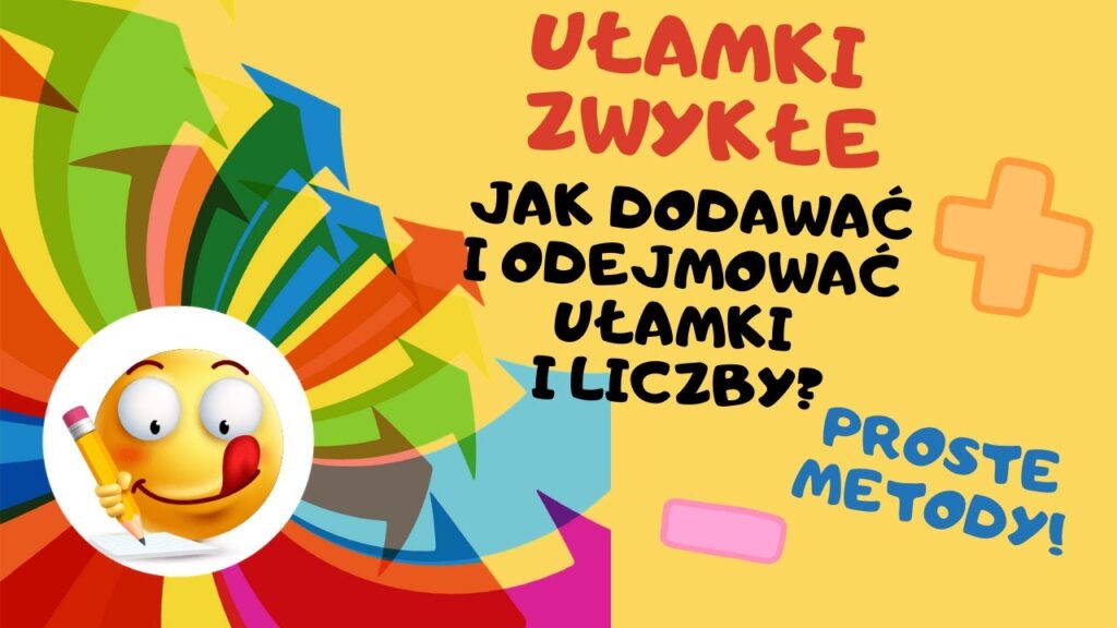 Sprawdzian ułamki zwykłe - STUDIO ENJOY